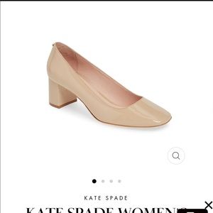 Kaye spade heel pump